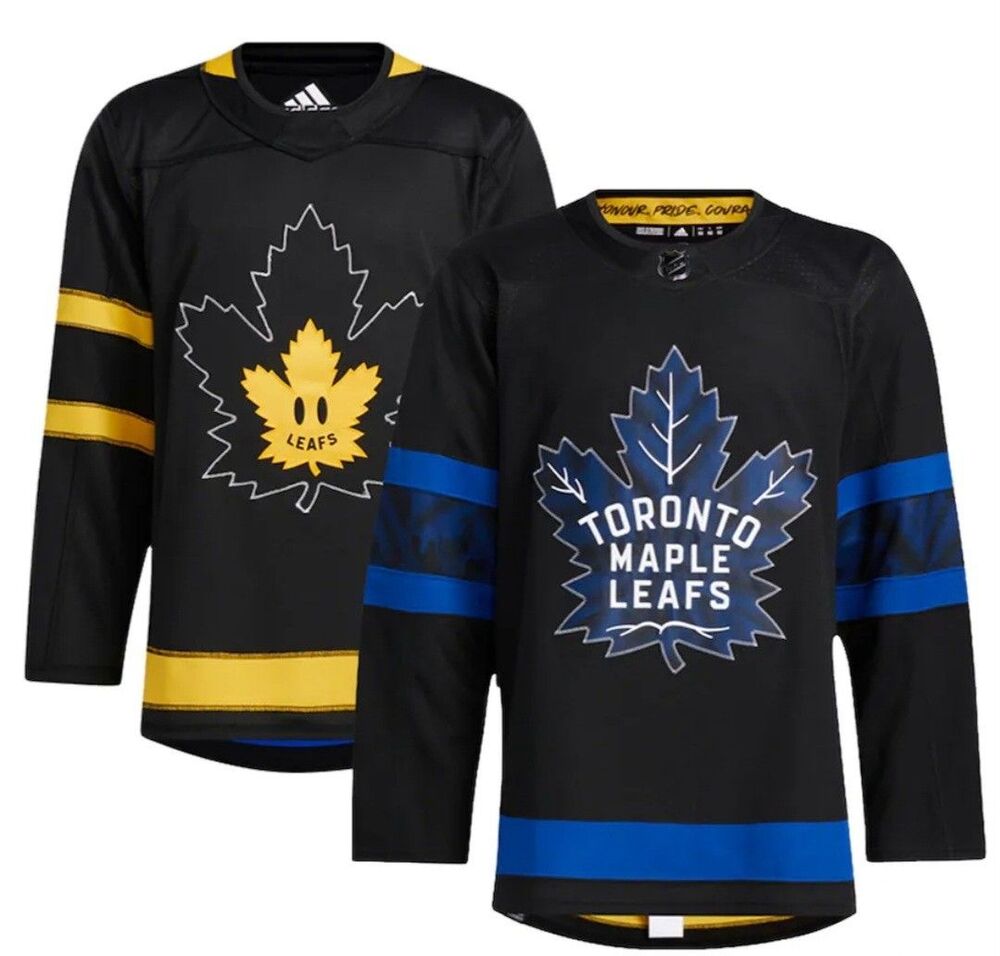 Toronto Maple Leafs Authentic Adidas Drew House Bieber Hockey Jersey Size 52 NWT